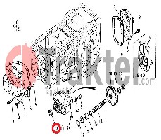 GUARNIZIONE GRUPPO 4X4 ORIGINAL KUBOTA 09500-20357
