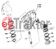 GUARNIZIONE SPINTA STERZO DIFFERENZIALE ANTERIORE 32440-43872 OEM 32440-43870 OEM