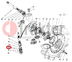 WELLENDICHTRING GELENKWELLE DIFFERENTIAL VORN 35226-43490 OEM