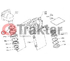 SEAL WHEEL TURNS FRONT DIFFERENTIAL ORIGINAL KUBOTA 32440-43870 31353-43870 T0270-13150 t0320-99602