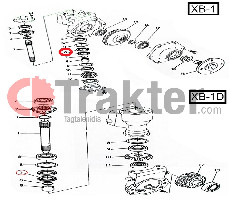 RUEDA SELLADA GIRATORIA FRONTAL TnT