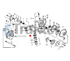 ΤΣΙΜΟΥΧΑ ΓΟΝΑΤΟ ΜΕ ΜΠΑΓΑ ORIGINAL ISEKI 1614-434-004-00