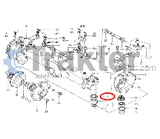 GUARNIZIONE RUOTA SOSPENSIONE ORIGINAL ISEKI 1444-413-008-00