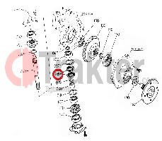 WELLENDICHTRING RAD-GELENKWELLE ORIGINAL KUBOTA 67910-56840