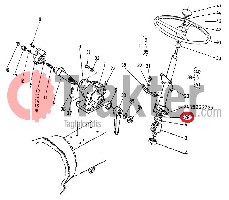 WELLENDICHTRING LENKWELLE SENKRECHT