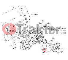 ΤΣΙΜΟΥΧΑ ΚΑΘΡΕΦΤΗ ΤΑΚΟΥ ORIGINAL KUBOTA t0186-65530