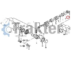 GUARNIZIONE ANTERIORE ORIGINAL ISEKI 1427-432-016-00