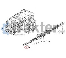 WELLENDICHTRING ANTRIEBSWELLE 09500-17308 OEM