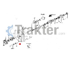 WELLENDICHTRING ANTRIEBSWELLE ORIGINAL ISEKI V744-120-350-80