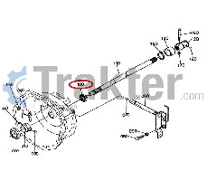 GUARNIZIONE ALBERO ELICA ORIGINAL KUBOTA 67980-13520