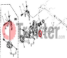 WELLENDICHTRING ANTRIEBSWELLE ORIGINAL KUBOTA 09500-35477