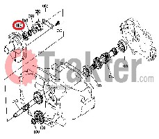 ALBERO ELICA GUARNIZIONE 09500-25408 OEM