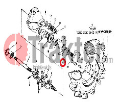 GUARNIZIONE DIFFERENZIALE ANTERIOREE 63733-17151 OEM