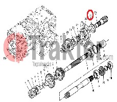 GUARNIZIONE PTO ORIGINAL KUBOTA 09180-35488