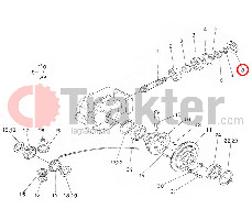 GUARNIZIONE BOBINA ORIGINAL KUBOTA 09500-32528