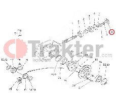 GUARNIZIONE BOBINA ORIGINAL KUBOTA 09500-32528