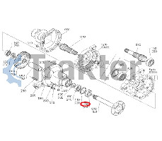 GUARNIZIONE RUOTA POSTERIORE 37150-27560 37150-27561 OEM