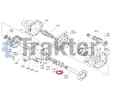 WELLENDICHTRING HINTERRAD 37150-27560 37150-27561 OEM