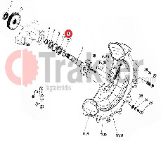 ΤΣΙΜΟΥΧΑ ΠΙΣΩ ΤΡΟΧΟΥ ΜΕ ΔΑΧΤΥΛΙΔΙ ORIGINAL KUBOTA 67111-17130