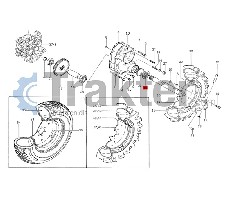 GUARNIZIONE RUOTA POSTERIORE ORIGINAL ISEKI 1427-307-004-00