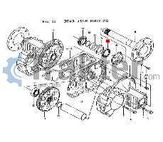 ΤΣΙΜΟΥΧΑ ΠΙΣΩ ΤΡΟΧΟΥ ORIGINAL ISEKI V742-168-900-70