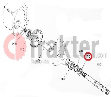 GUARNIZIONE RUOTA POSTERIORE ORIGINAL KUBOTA 66611-17120