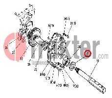 GUARNIZIONE RUOTA POSTERIORE TnT