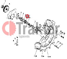 GUARNIZIONE RUOTA POSTERIORE