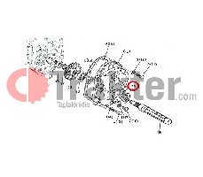 GUARNIZIONE RUOTA POSTERIORE