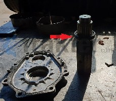 WELLENDICHTRING HINTERRAD