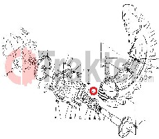 GUARNIZIONE RUOTA POSTERIORE 34150-27561 OEM 34150-27560 OEM