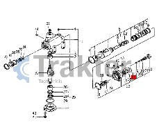 WELLENDICHTRING SERVOLENKUNG LENKWELLE SEITLICH AUSSERHALB ORIGINAL ISEKI 1444-408-308-00