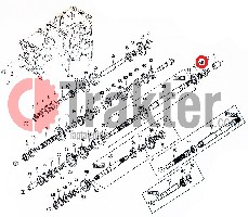 WELLENDICHTRING PTO ORIGINAL KUBOTA 09500-25387