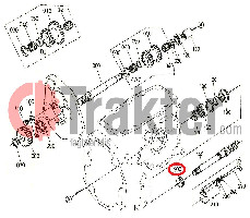 WELLENDICHTRING PTO AUSSEN 38240-25370 OEM