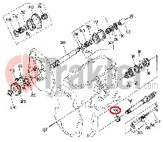 GUARNIZIONE PTO ORIGINAL KUBOTA 38240-25370
