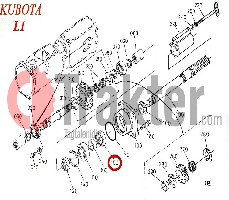 GUARNIZIONE PTO ORIGINAL KUBOTA 37150-25360