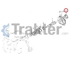 GUARNIZIONE PTO V744-135-550-80 OEM