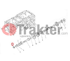 ΤΣΙΜΟΥΧΑ ΣΑΣΜΑΝ 1ου ΑΞΟΝΑ ORIGINAL KUBOTA 09180-17320 09180-17328 09180-17329