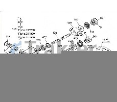 GETRIEBEDICHTUNG DREHMOMENTWANDLERPUMPE ORIGINAL KUBOTA 6A110-35140