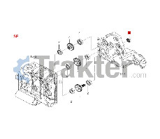 GETRIEBEDICHTUNG ORIGINAL ISEKI V744-120-420-80
