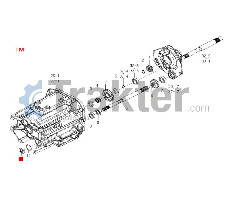 GETRIEBEDICHTUNG ORIGINAL ISEKI V744-120-420-80