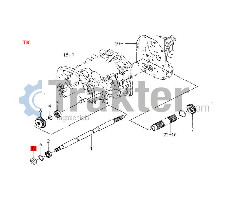 GETRIEBEDICHTUNG ORIGINAL ISEKI V744-120-420-80