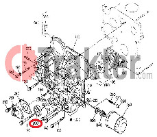 ΤΣΙΜΟΥΧΑ ΣΤΡΟΦΑΛΟΥ ΕΜΠΡΟΣ ORIGINAL KUBOTA 16241-04212 16241-04210