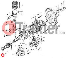 ΤΣΙΜΟΥΧΑ ΣΤΡΟΦΑΛΟΥ ORIGINAL KUBOTA 09550-00007
