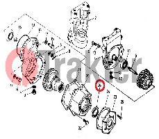 GUARNIZIONE SOSPENSIONE 1D COPERCHIO MOZZO