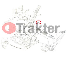 GUARNIZIONE BRACCIA ALBERO ORIGINAL KUBOTA 09230-28405