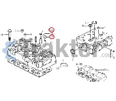 GUARNIZIONE VALVOLA 6512-569-004-00 OEM