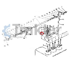 SELLO DE VÁLVULA KUBOTA ORIGINAL 15261-13150 15261-13151