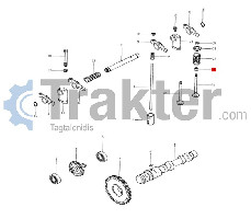 GUARNIZIONE VALVOLA ORIGINAL ISEKI 5669-631-291-00 56K9-631-291-01