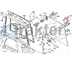 Traktorscheiben SCHARNIER ORIGINAL KUBOTA t0270-71020